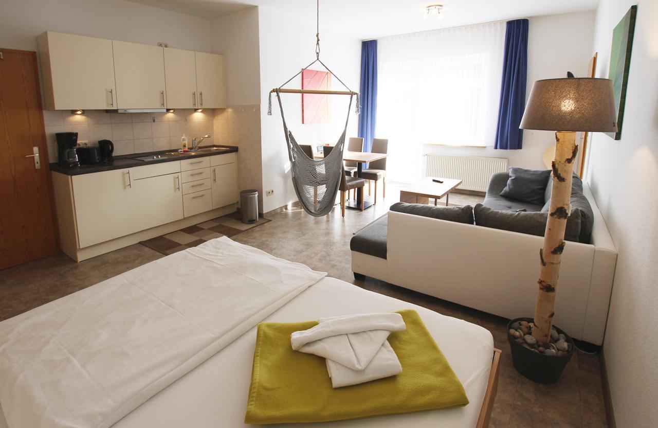 Gruenblau Relax Pension & Apartments Ρόστοκ Εξωτερικό φωτογραφία